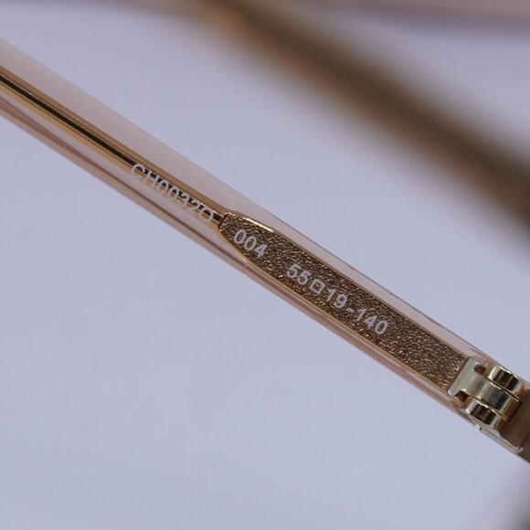 Chloe CH0032O 004 Round Eyeglasses 55mm - Orange - Picture 10 of 11